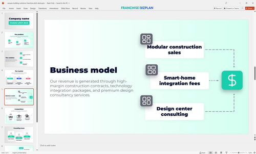 05 sarayan building solutions franchise pitch deck