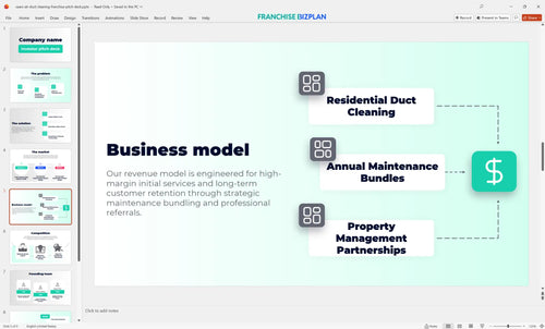 05 sears air duct cleaning franchise pitch deck