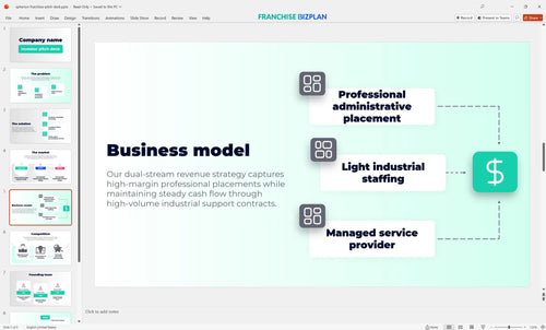05 spherion franchise pitch deck
