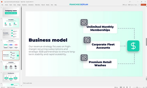 05 super wash franchise pitch deck