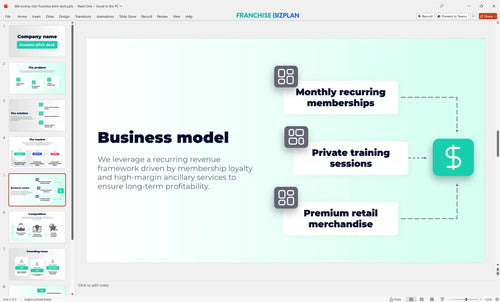 05 title boxing club franchise pitch deck