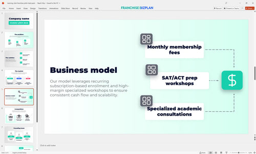 05 tutoring club franchise pitch deck