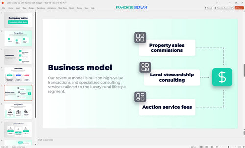 05 united country real estate franchise pitch deck