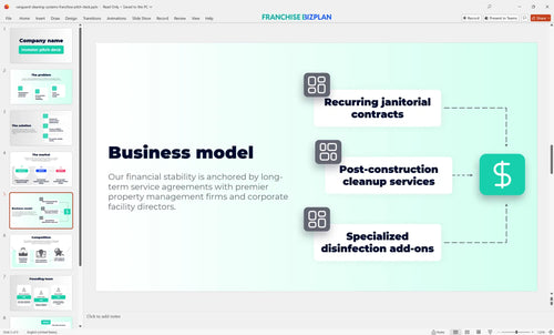 05 vanguard cleaning systems franchise pitch deck