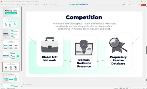 06 management recruiters franchise pitch deck