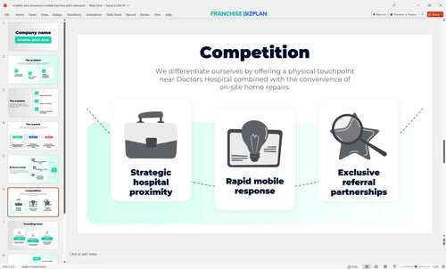 06 mobility plus showroom mobile franchise pitch deck