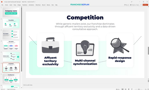 06 money mailer franchise pitch deck