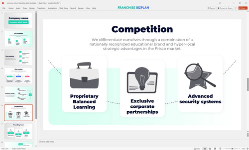 06 primrose school franchise pitch deck