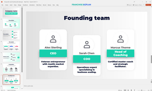 07 the growth coach franchise pitch deck