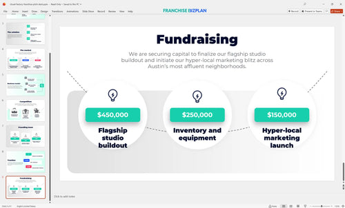 09 closet factory franchise pitch deck