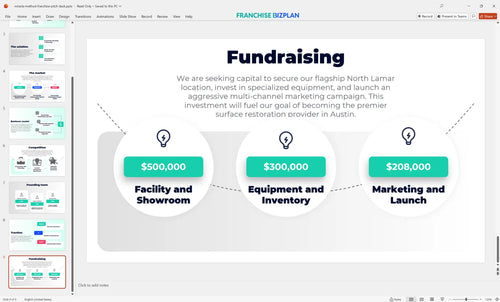 09 miracle method franchise pitch deck