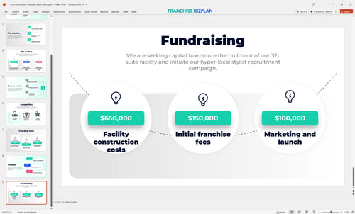 09 sola corporation franchise pitch deck
