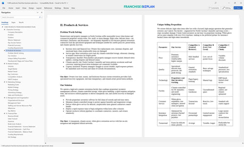 1 800 packouts franchise business plan 2