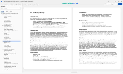1 800 packouts franchise business plan 4