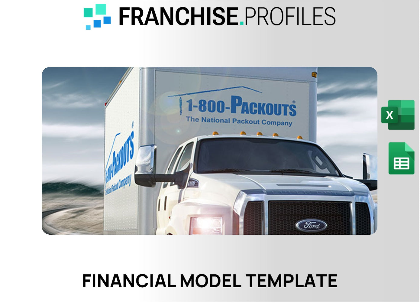 1-800-Packouts Franchise Financial Model Template