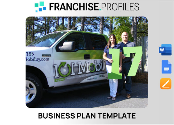101 Mobility Franchise Business Plan Template