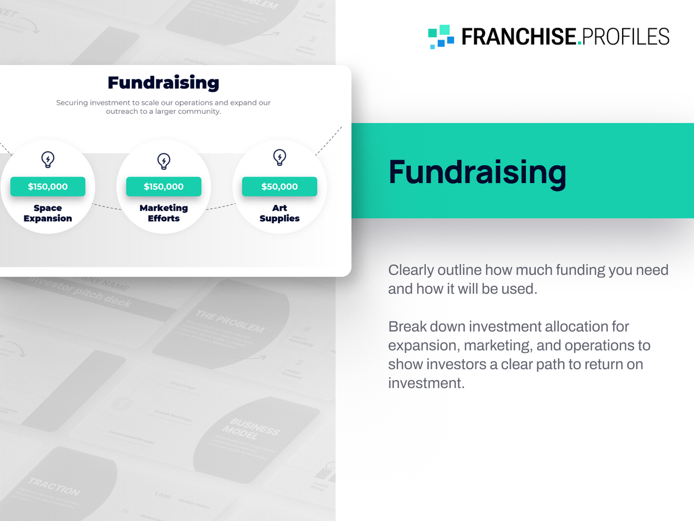 COMPLETE WEDDINGS + EVENTS Franchise: Fundrasing