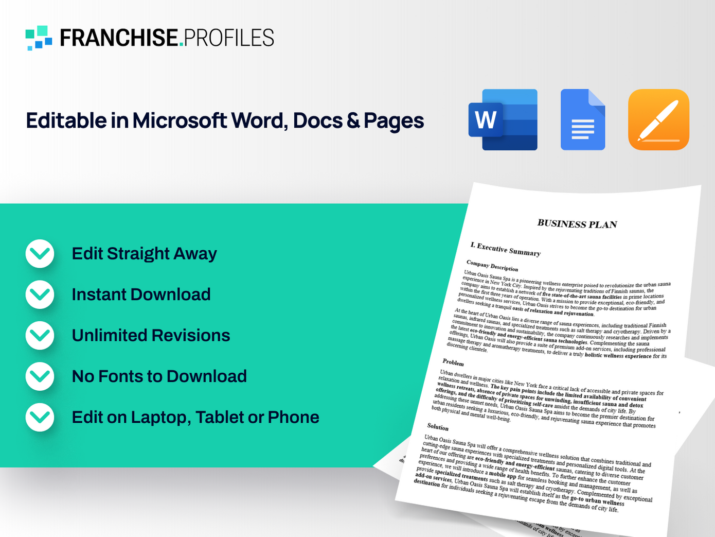 Charles Schwab Franchise: Features