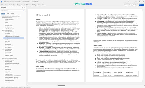 360 painting franchise business plan 3