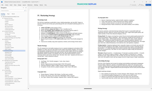 360clean franchise business plan 4