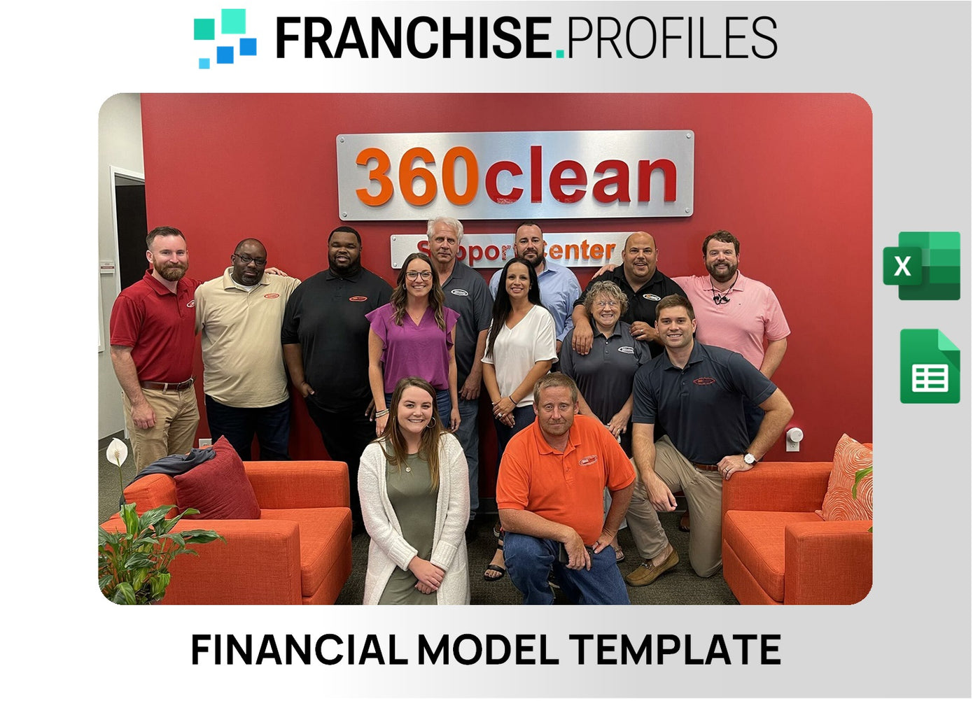 360clean Franchise Financial Model Template