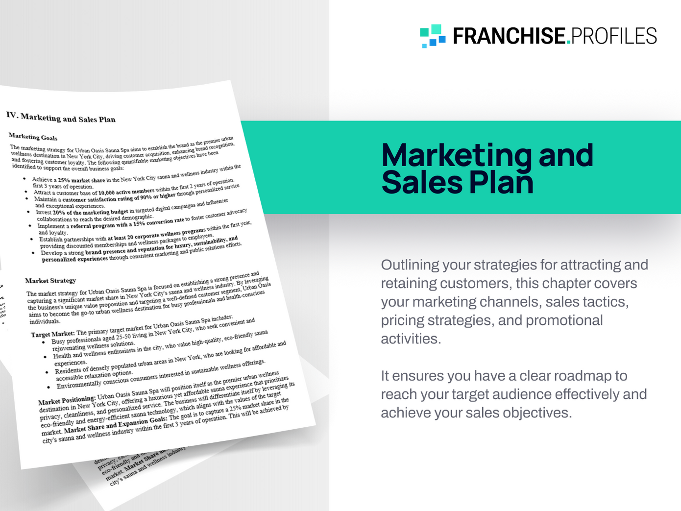 The Spice & Tea Exchange Franchise: Marketing and Sales Plan