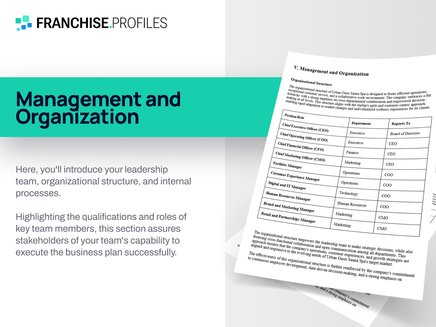 Mac Tools Franchise: Management and Organization