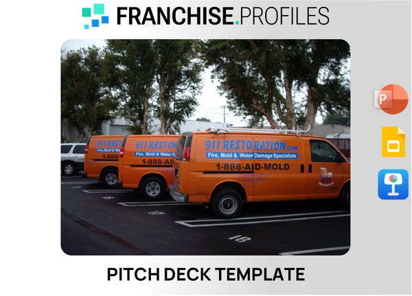 911 Restoration Franchise Pitch Deck Template