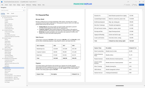 9round franchise business plan 6
