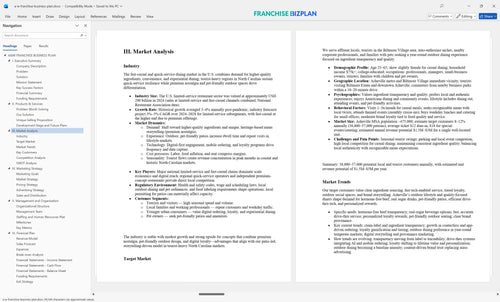 a w franchise business plan 3