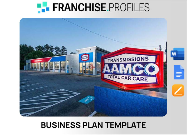 AAMCO Transmissions Franchise Business Plan Template