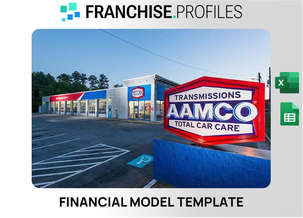 AAMCO Transmissions Franchise Financial Model Template