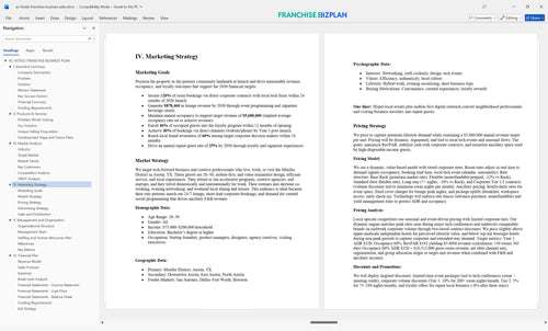 ac hotels franchise business plan 4