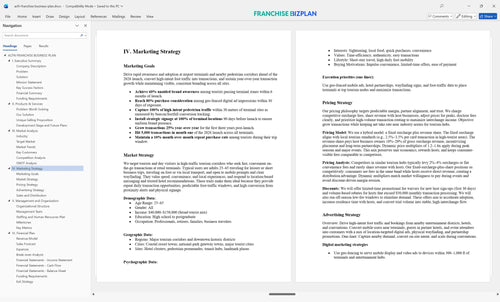 acfn franchise business plan 4