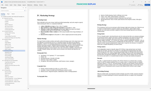 actikare in home care franchise business plan 4