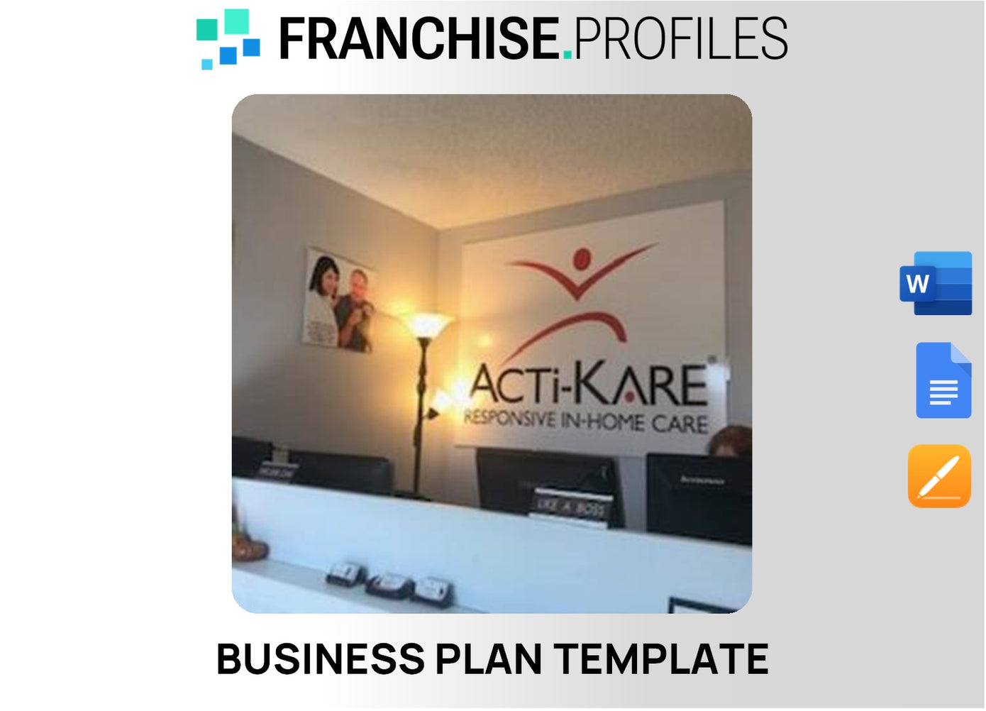 ActiKare In-Home Care Franchise Business Plan Template