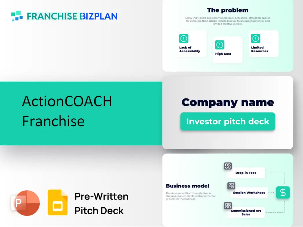 ActionCOACH Franchise Investment Pitch Deck 2026