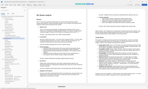 advanced fresh concepts franchise business plan 3