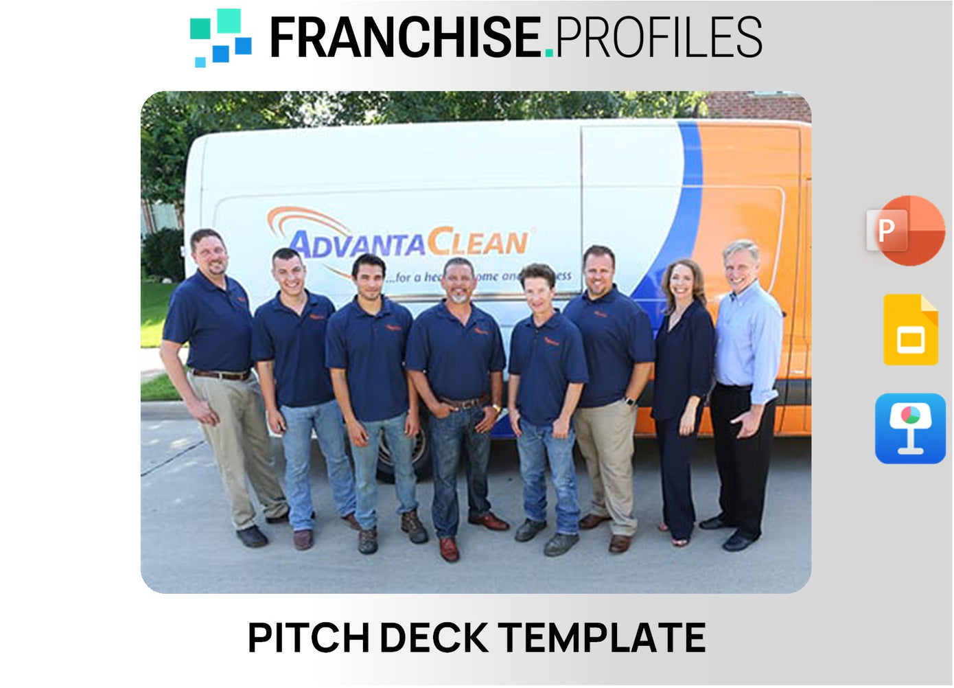 AdvantaClean Franchise Pitch Deck Template