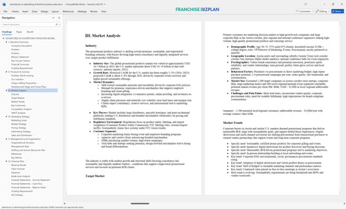 adventures in advertising franchise business plan 3