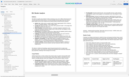 aerus franchise business plan 3