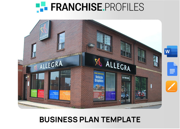 Allegra Franchise Business Plan Template