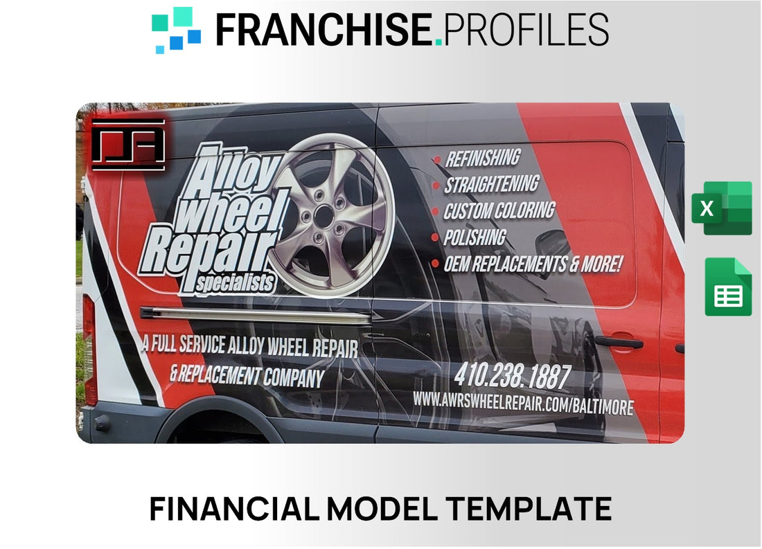 Alloy Wheel Repair Specialists Franchise Financial Model Template