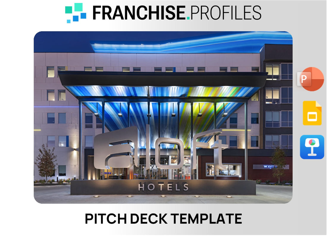 Aloft Hotels Franchise Pitch Deck Template
