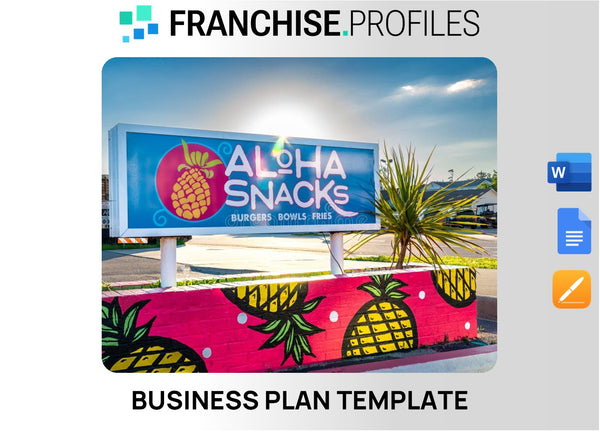 Aloha USA Franchise Business Plan Template