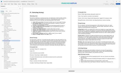 amada senior care franchise business plan 4