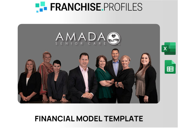 Amada Senior Care Franchise Financial Model Template