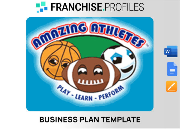 Amazing Athletes Franchise Business Plan Template