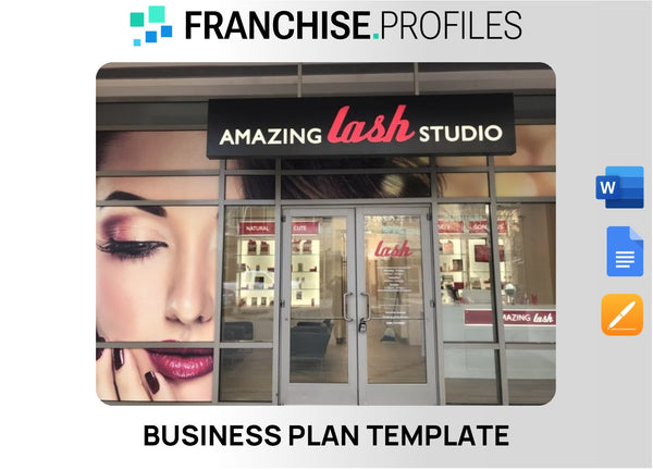 Amazing Lash Studio Franchise Business Plan Template