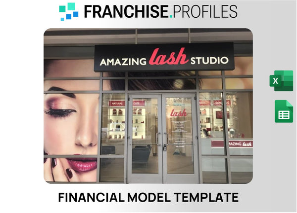 Amazing Lash Studio Franchise Financial Model Template